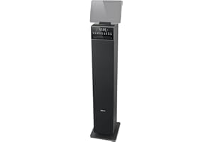 BMI Enceinte Colonne HiFi - Muse M-1350BTC - 180W - USB Bluetooth CD Radio FM Entrées AUX RCA/Jack - Réveil - Télécommande M-1350BTC