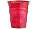 Produktbild 100 Stk. Trinkbecher Partybecher rot 180 ml, aus PS, Ø 70 mm
