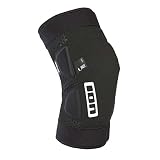 ION K Pact 2019 Genouillères de vélo à Fermeture Éclair Noir, Noir, XS