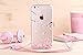 Samidy iPhone 5C Case, Clear Silicone Back Cover for Iphone 5C with a Screen protector and Phone Bracket