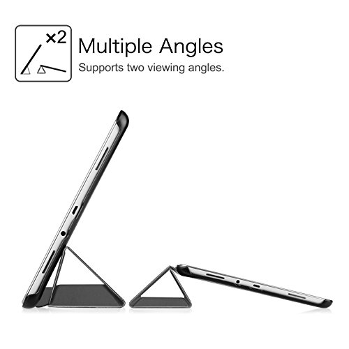 Fintie Samsung Galaxy Tab A 9.7 Hülle Case – Ultra Schlank Superleicht Ständer Smart Shell Cover Schutzhülle Etui Tasche mit Auto Schlaf / Wach Funktion für Samsung Galaxy Tab A 9.7 T550N / T555N 24,6 cm (9,7 Zoll) Tablet-PC, Himmelgrau - 8