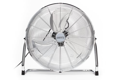 VENTILATOR WINDMACHINE 50cm Luftkühler Klimagerät Ventilator in Chrom Tischventilator 120W 3 verschiedene Geschwindigkeitsstufen STANDVENTILATOR Vollmetall - 4