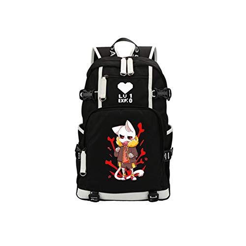 Preisvergleich Produktbild Undertale Game Backpack Student Schultasche Laptop Schultasche Casual Daypack