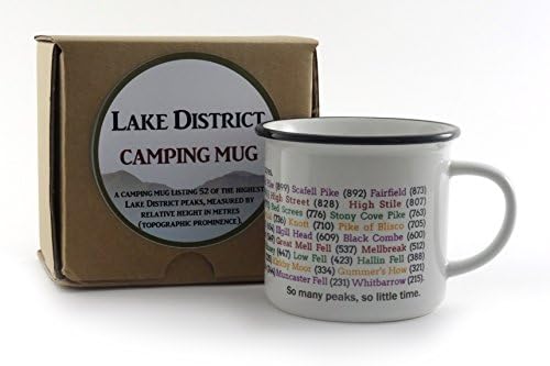 Lake District Peaks - Camping Mug