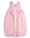 Lana Natural Wear Baby Basic Organic Cotton Sleeping Bag Hilde/ Molton (Pink, 12 - 36 Months)