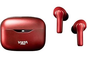 Vieta Pro Auricular Bluetooth TWS y Noise Cancelling -35 dB, Conexión Dual, Modo Transparencia, Estuche de Carga y autonomía de 22 Horas. Cascos in-Ear Mute 2