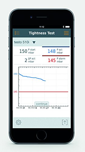 Testo 510i Differenzdruckmessgerät mit Smartphone Bedienung, 0560 1510 - 5