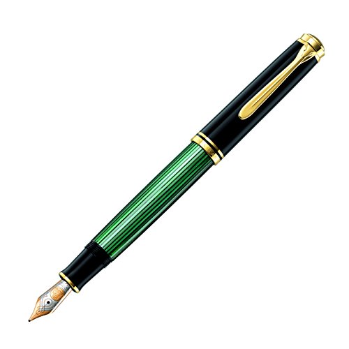 Pelikan Premium M800 fountain pen B Plume black/greem