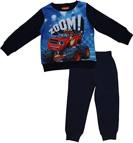 Blaze and The Monster Machines Boys Jumper and Jogging Bottoms Blue 2-3 Years By BestTrend