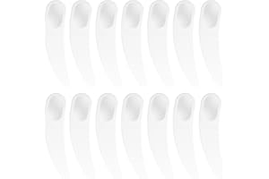 Fezf Kosmetikspatel, 100 Pcs Maske Spatel, Plastikspatel, Make-Up Spatel, kosmetische Löffel, zum Mischen und Probenahme