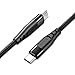 Price comparison product image Tqka USB Type C Cable, USB-C to USB-C 3.0 Fast Charging Cable(3FT),For new MacBook,Google Pixel 2 XL, Nexus 6P,Samsung Galaxy S9, S8 Plus, Note 8, Nintendo Switch,Huawei Matebook and more-Black