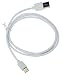 Produktbild USB Typ C 3.1 Datenkabel Ladekabel USB-C Kabel für | Huawei P9 | Huawei P9 Plus | Huawei Mate 9 | Huawei Nova | Huawei Nova Plus | SuperSpeed Datenübertragung Data Cable 1 Meter in Weiss