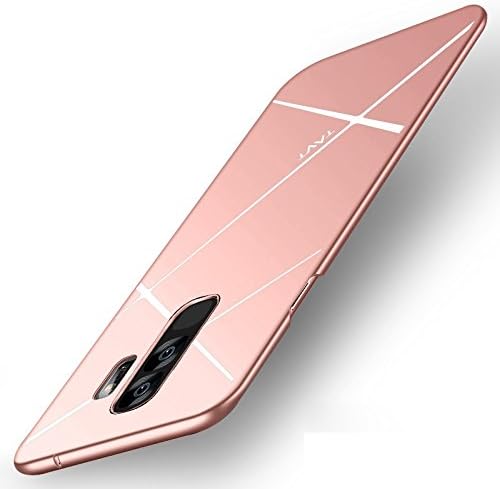 Bllosem Samsung Galaxy S9 Plus Case High Quality Ultra Slim Exquisite Real Skin Feeling Full Body Protection Case for Samsung Galaxy S9 Plus Rose Gold