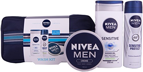 Nivea Men Wash Kit Gift Set - 3-Piece