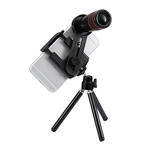 Optical zoom moltiplicatore focale 12x 330mm tele obiettivo universale smartphone con treppiedi