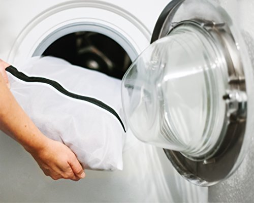 Grimodo | 5 XXL Wäschenetze – Extra groß – Kleidernetze mit Reißverschluß – feinmaschig und faserschonend - 7