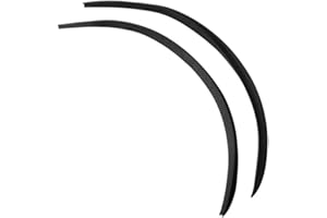 Rifinitura Del Sopracciglio Della Ruota, Auto Ruota Sopracciglio Trim Striscia Asudaro 1 Paio Car Side Fender Wheel Sopracciglio Universal Car Carbon Fiber Gomma Trim Ruota Sopracciglio Protector 72cm