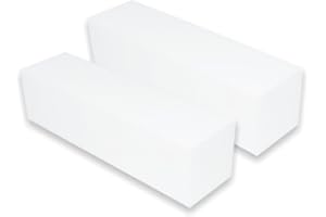 NAILFUN 2x Buffer Schleifblock 4-seitig feine Körnung weiss - beste Qualität