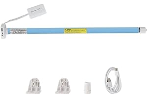 BENEXMART Smart Blinds Motor for 17mm/25mm/28mm Tube, Rechargeable Zigbee Roller Shade Motor, Works with Alexa & Google Home, Remote App Control, Require Tuya Zigbee Hub (Motor Only)