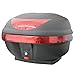 Produktbild Oypla Universal 30L Motorrad Motorrad Gepäck Helm Schwanz zurück Box
