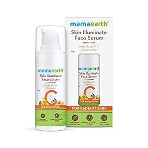 Mamaearth Skin Illuminate Face Serum for Radiant Skin with Vitamin C & Turmeric ? 15g