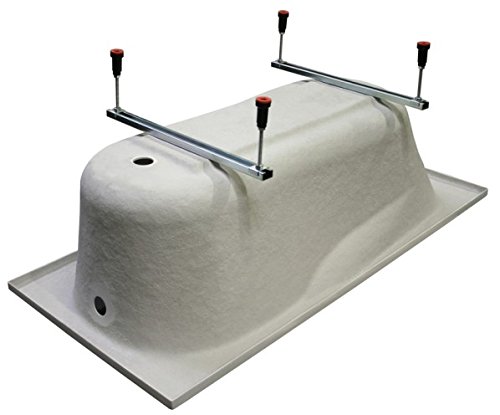 EXCLUSIVE LINE® Rechteck-Badewanne QUADRO 180×80 cm mit TOP Wannenträger SUPER SET! - 8