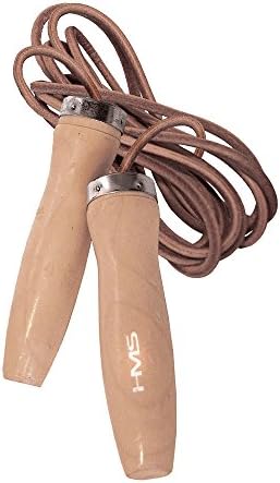 Light-Up HMS SK07 Jump Rope Skipping Rope Wooden UDD Leather, High Quality
