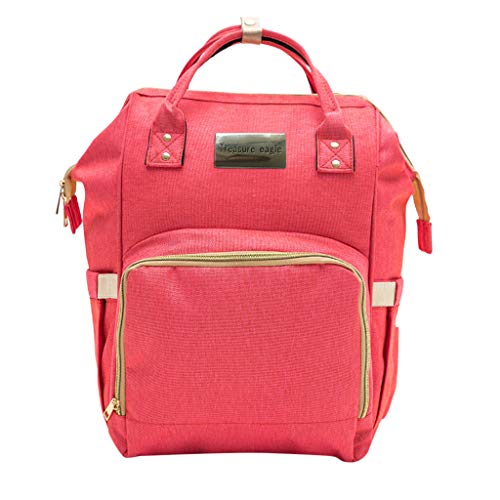 Preisvergleich Produktbild Pingtr - Mama Wasserdichte Wickeltasche Handtasche,Wickelrucksack Große Wickeltasche Wasserdichte Babytasche Mama Rucksack Oxford für Baby Damen Herren Kinderwagens