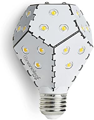 10W E27 Bloom LED bulb - brand name: Nanoleaf - exclusive system: adjustable luminous intensity without luminous intensity control - beam angle 120° - 1200 lumens - warm white light - 3000K - finishing - available in white and black colour.