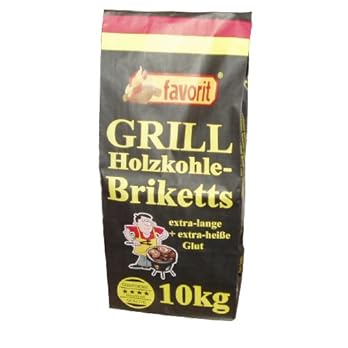 Favorit 3001 Holzkohle Briketts 10 Kg