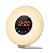 Produktbild Wake Up Light Wecker Sonnenaufgang/Sonnenuntergang Simulation Digitaluhr mit FM Radio 7 Farben Licht Sounds Funktion Touch Control