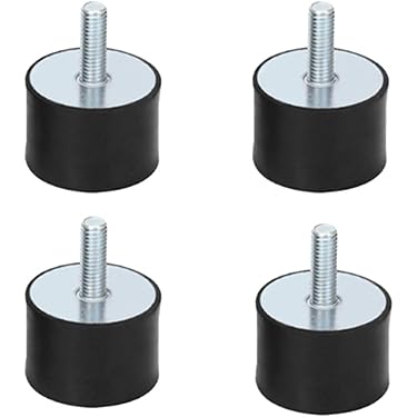 Supporti Antivibranti In Gomma Femmina/femmina – Vari Misure M4 M6 M8 M10 M12 M16 Tipo C