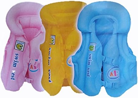 E London Inflatable Kids/Child Swimming Vest Floating Aid Jacket for Learning