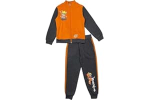 Arlis Ensemble Jogging Naruto Enfant Unisex Bleu/Orange Polyester