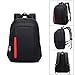 Produktbild KOBWA Laptop Rucksack, Wasserdichte College School Rucksack Bookbags Schlank Durable Leichte Computer Tasche für Business/Schule/Reise/Frauen/Männer