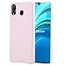 Produktbild OJBKase Hülle für Samsung Galaxy A40,Ultra Dünn Ledertasche Tasche Slim und Lightweight Backcover Handytasche PU Leder Hülle Case (Rosa)