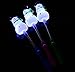 Produktbild Weihnachtsdekor Schneemann Blinkender Stock LED Beleuchtung Weihnachtsstöcke Spielzeug Party Supplies (weißes Licht)