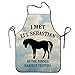 Produktbild Lightweight Men Awesome Chef Li'L Sebastian ApronsPopular Cozy Waist Adjustable Strap for Cooking, Painting,Art Aprons