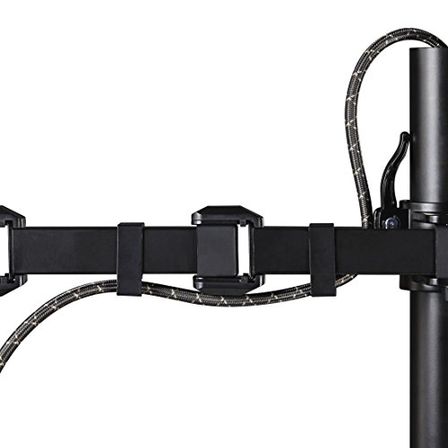 Hama 00095830 Monitorarm „FULLMOTION“, Multiscreen, 66 cm (26 Zoll), 2 Arme schwarz - 7