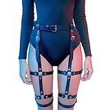 La ropa interior de cuero es un fuerte acento en los accesorios, ideal para la protección durante un evento de GN, cosplay o juego de roles.