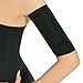 Produktbild Bibao 2 Stück Kalorienabfall, schmaler Arm Shaper, Fettabbau, Massage, Fettverlierung, Zerkleinerungsgürtel für Frauen und Mädchen, 45G, Schwarz, 43453