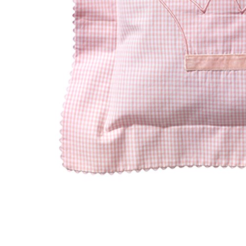 wellyou Kissenbezug zum Schmusen, rosa, 40 x 40 cm - 5