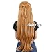 Sword Art Online Asuna Yuuki Yellow Golden Women Anime Cosplay Hair Wig+Wig Cap