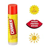 Carmex Strawberry Flavor Moisturizing Lip Balm Stick SPF 15