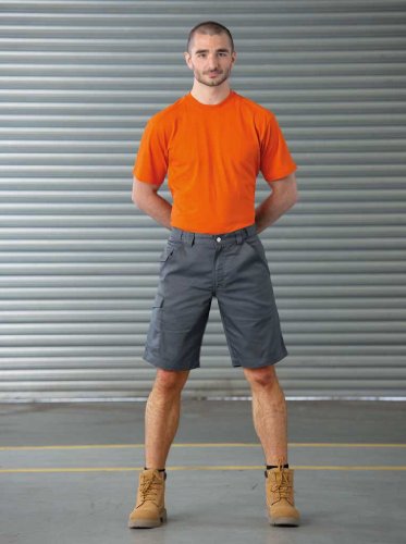 Kurze Arbeitshose aus Polyester/Baumwoll-Twill - 2