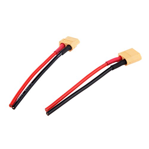 Preisvergleich Produktbild Gazechimp XT60 Ladekabel Bananenstecker 14AWG Silikonkabel 3,5 Mm