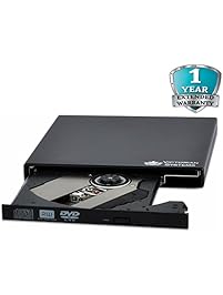USB 2.0 External DVD Drive DVD RW CD RW DVD Re Writer Burner DVD CD Burner Reader Copier Re-writer slim portable optical DVD drive for Windows Laptop PC Notebook MAC - Victorian Systems&reg;