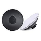 beauty dish elinchrom Und das weiße Tuch wird das Licht noch weicher machen. U-förmige Schlosshalterung, einfach für Sie zu installieren.