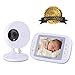 Produktbild BABY MONITOR ZLMI Babyphone mit Zwei-Wege-Intercom-Funktion Eingebauter Babyschlaflied Wiege von 3,5-Zoll-HD-LCD-Bildschirm 15-200 Meter