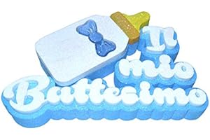 BIRIBAO IRPoT - Decorazione POLISTIROLO Il Mio Battesimo BIBERON